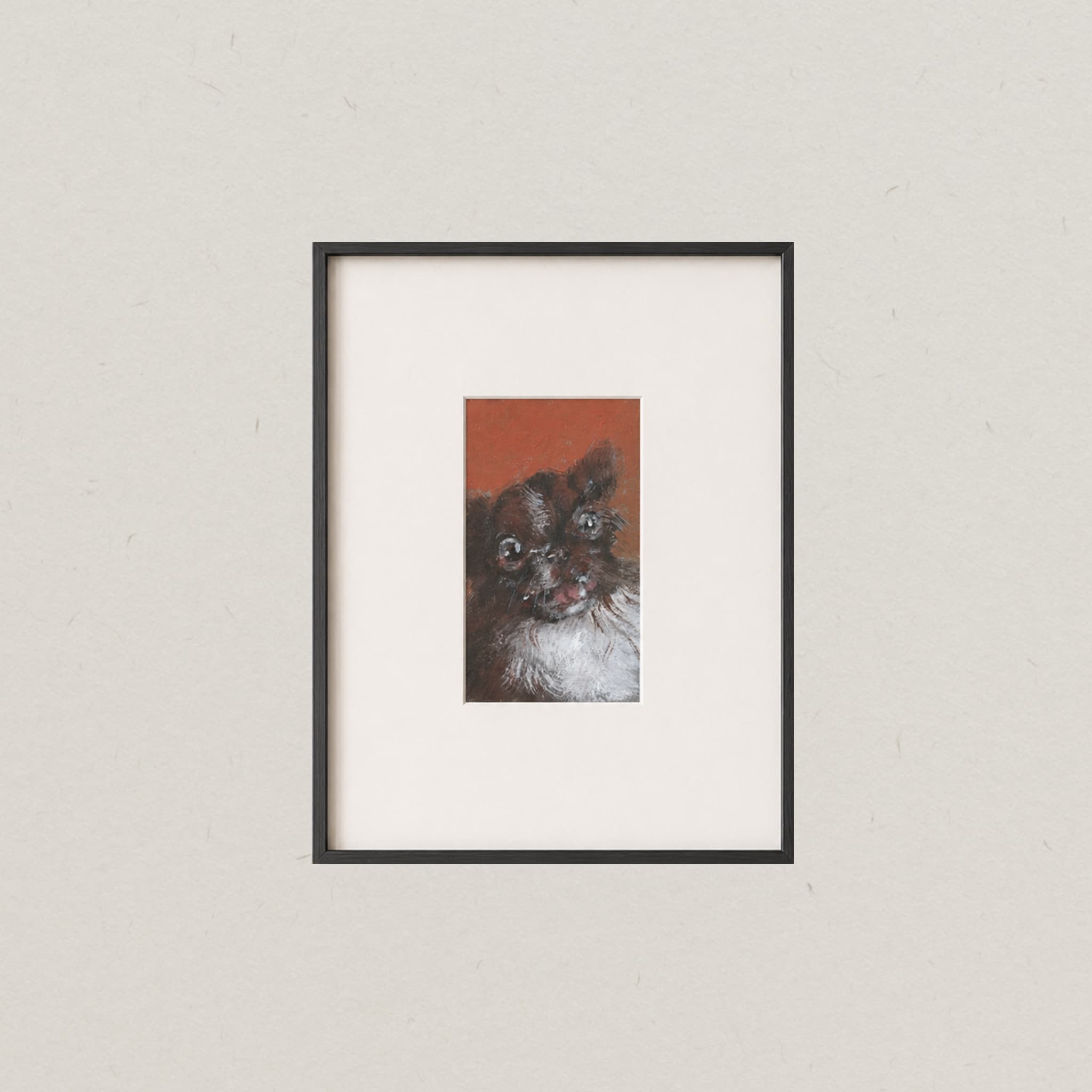Większy format zwierzaka portret
